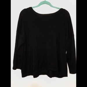 Cabel & Gauge Black Knit Sweater